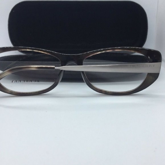 NEW BURBERRY B 2168 3472 HAVANA EYEGLASSES FRAMES - Picture 4 of 16